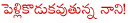 nani,nani marriage,telugu actor nani
